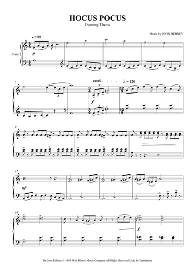 Opening Theme (arr. SCMusic)