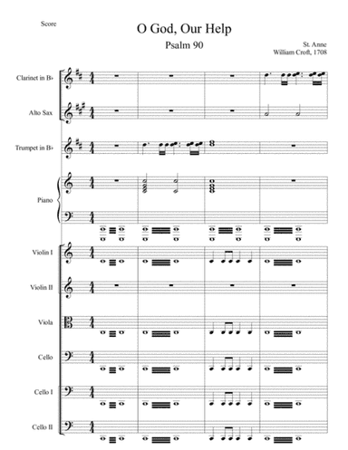 O God Our Help for Orchestra (arr. Harmony Corelli)