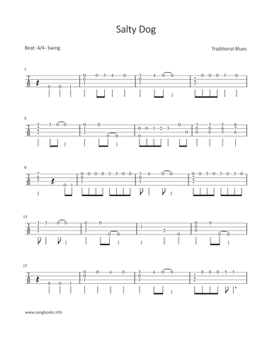 Salty Dog (arr. Bettina Schipp)
