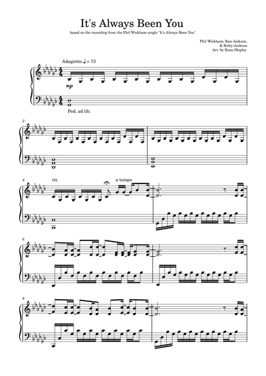 It's Always Been You (arr. Ryan Shipley)