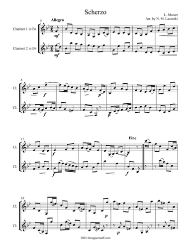 Scherzo (arr. Nick Lacanski)