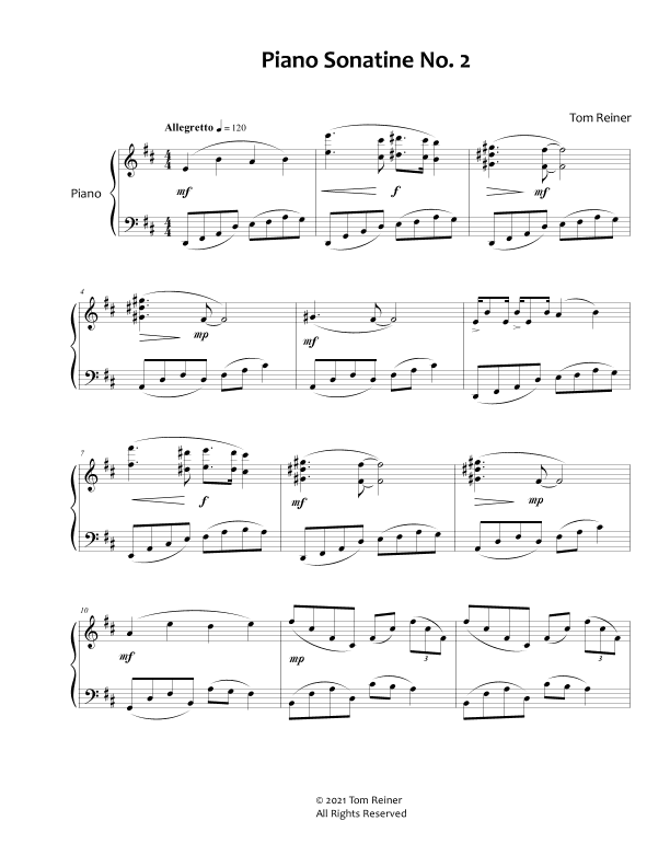 Piano Sonatine No. 2