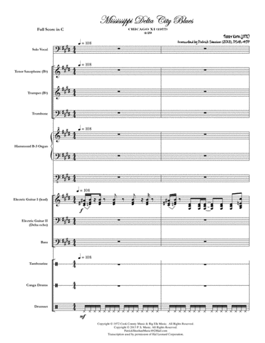 Mississippi Delta City Blues (arr. Patrick Sheehan)