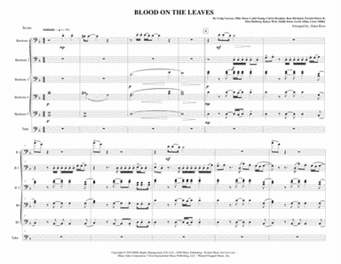 Blood On The Leaves (arr. iliana Rose)