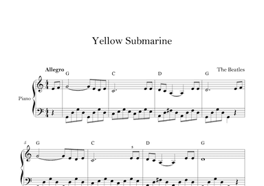 Yellow Submarine (arr. Lila)