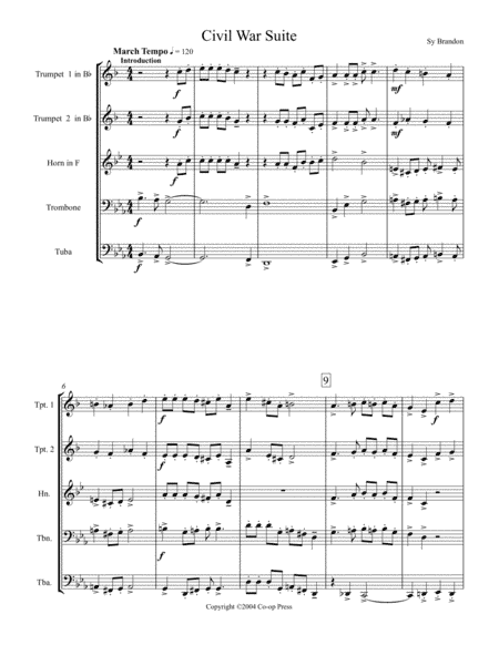 Civil War Suite (arr. Sy Brandon)