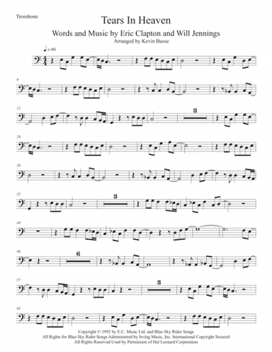 Tears In Heaven (arr. Kevin Busse)