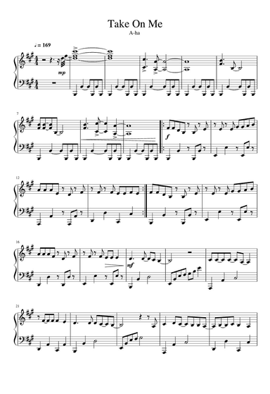 Take On Me (arr. Eduardo Sabino)