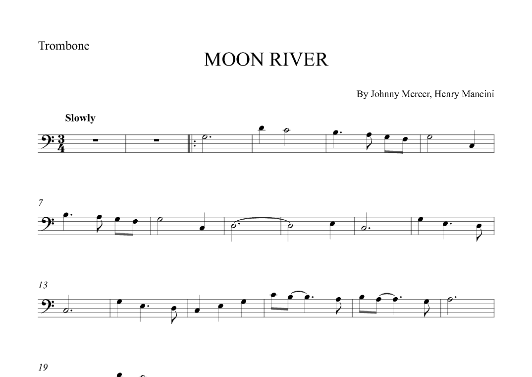 Moon River (arr. Alex Nunes Rodriguez)