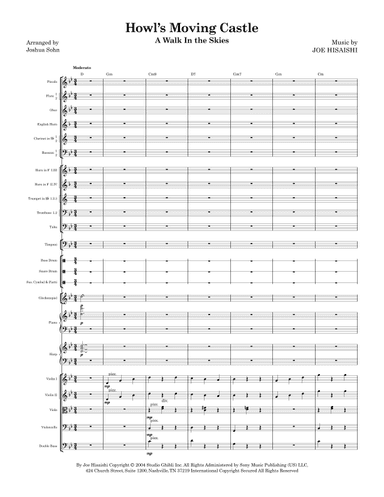 Howl's Moving Castle (arr. Joshua Sohn)