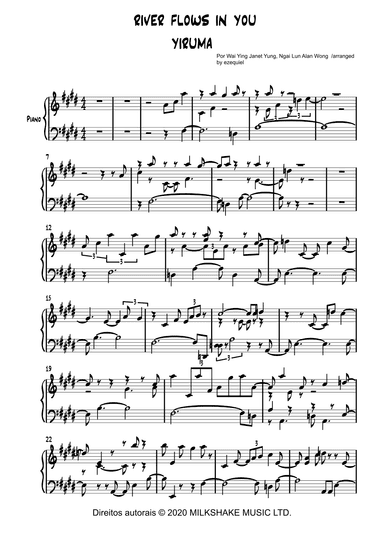 River Flows To You Ep51 (arr. ezequiel zeferino edição)