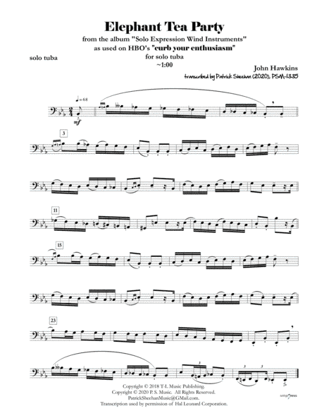 Eskimo Lumber (arr. Patrick Sheehan)