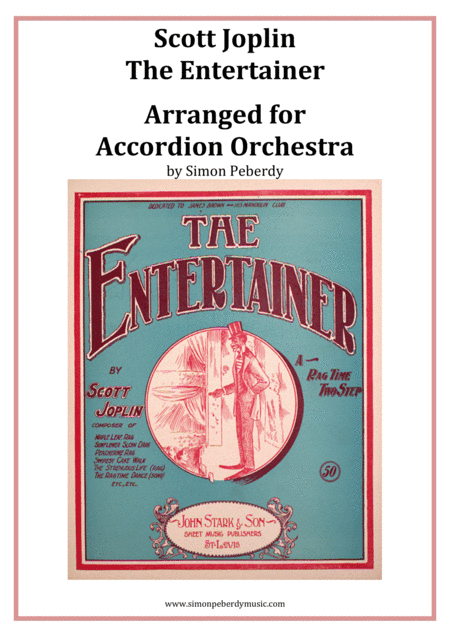 The Entertainer (Joplin) for Accordion Orchestra, arr. Simon Peberdy (arr. Simon Peberdy)