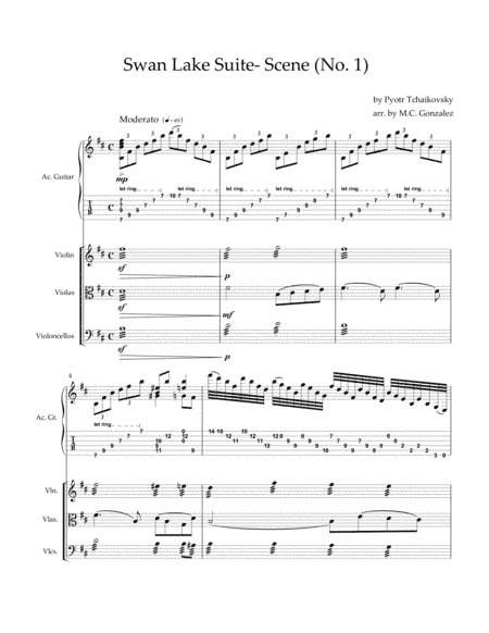 Swan Lake Suite- No. 1 Scene (arr. Miguel C. Gonzalez)