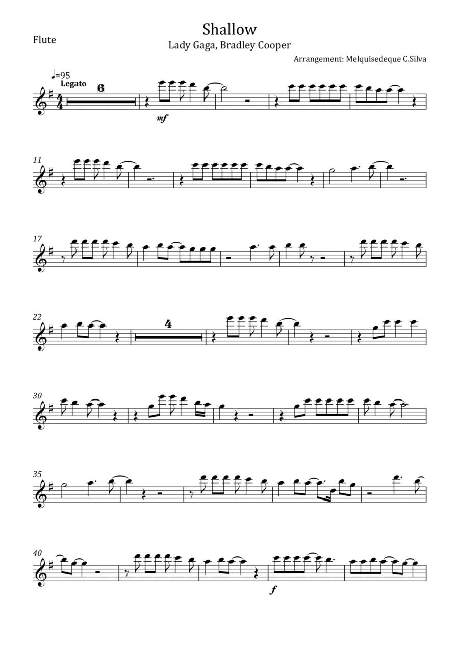 Shallow (arr. Melquisedeque C.Silva)