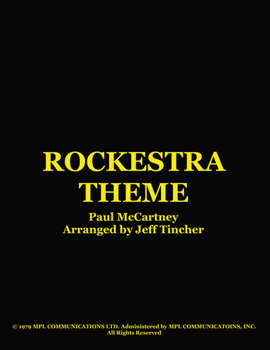 Rockestra Theme (arr. Jeff Tincher)