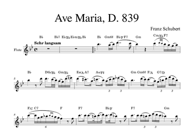 Ave Maria (arr. Golden Skull Editions)