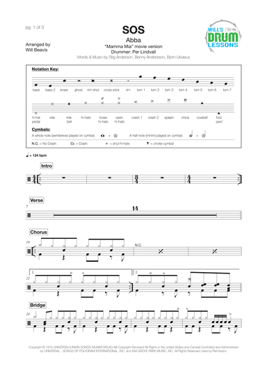 S.o.s. (arr. Will Beavis)