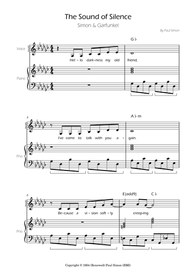 The Sound Of Silence (arr. Ygor Nunes)