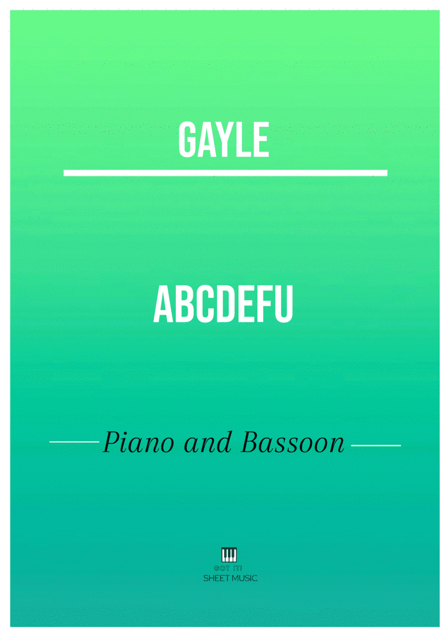 Abcdefu (arr. ANDRE LAITANO)
