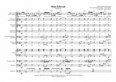 Mein Fahrrad (arr. Sophia Johanna)