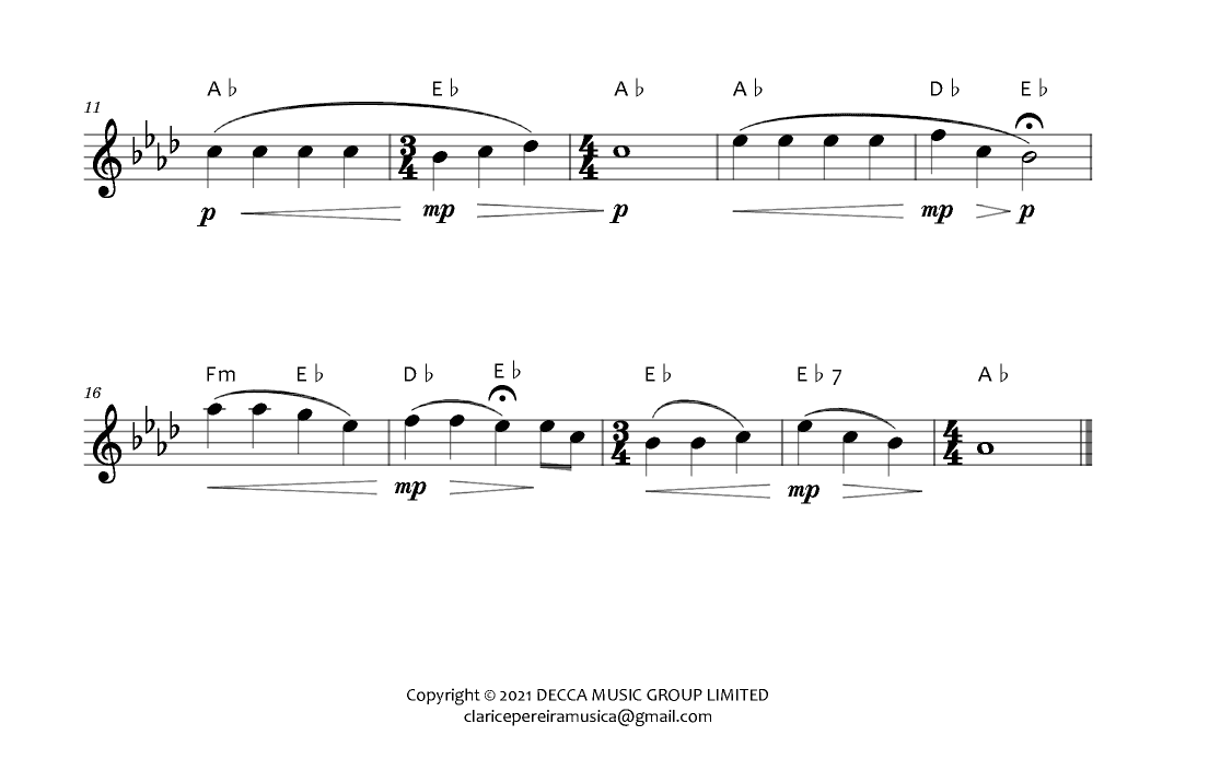A Hymn For The Robin (arr. Clarice Pereira)