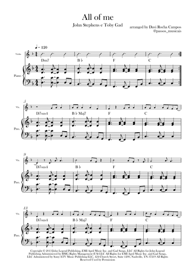 All Of Me (arr. Davi Rocha Campos)