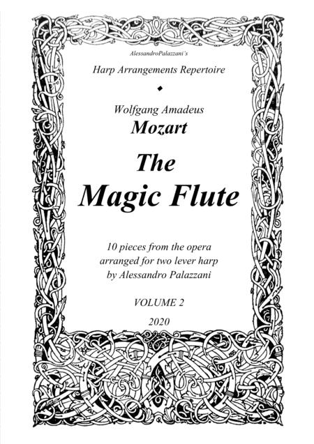 The Magic Flute for lever harp duet, volume 2 (arr. Alessandro Palazzani)