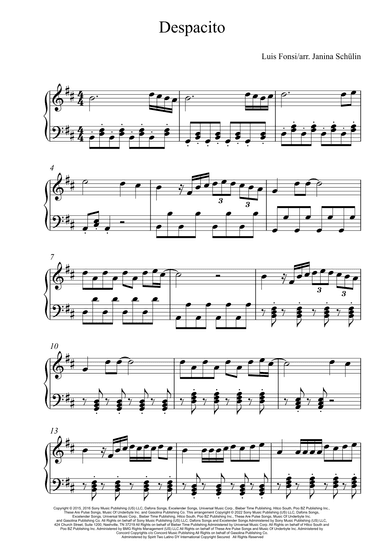 Despacito (arr. Janina Schülin)