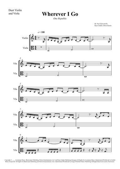 Wherever I Go (arr. Wesley S. SIlva)