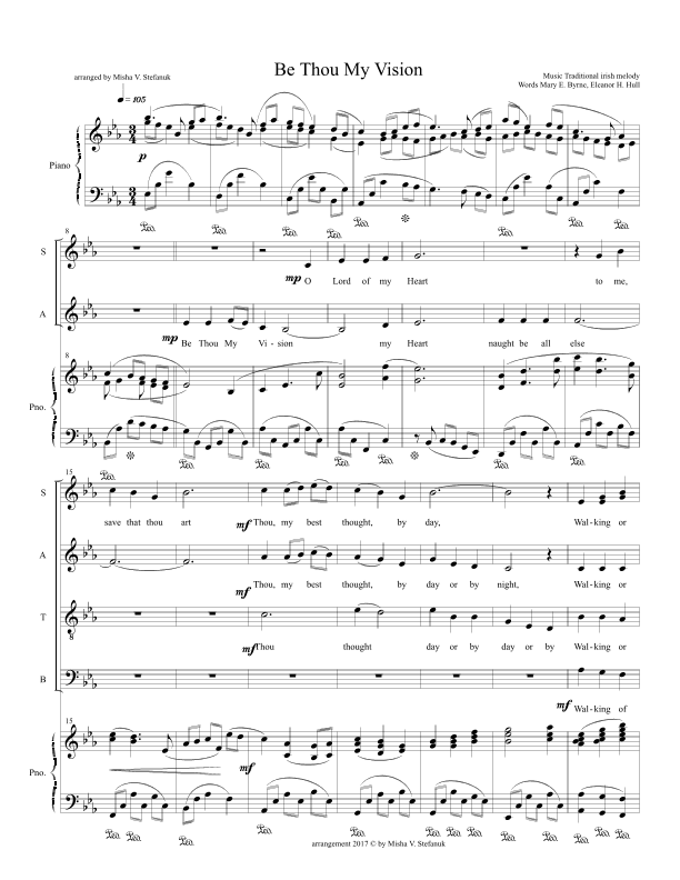 Be Thou My Vision (arr. Misha Stefanuk)