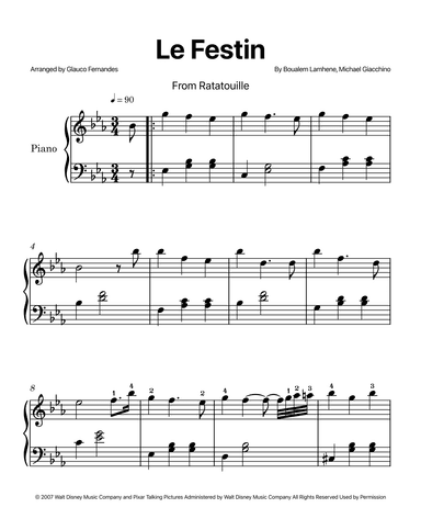 Le Festin (arr. Glauco Fernandes)
