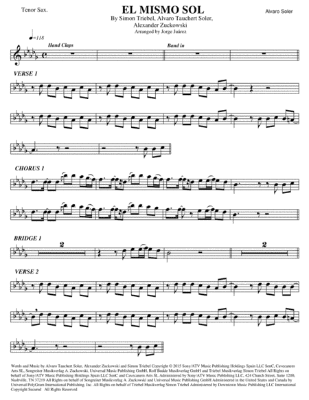 El Mismo Sol (arr. Jorge Juárez)