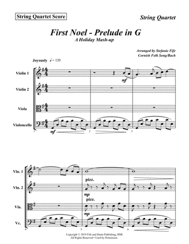 First Noel - Prelude in G (arr. Stefanie Fife)