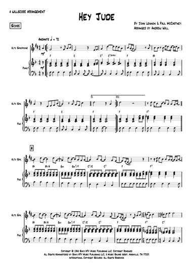 Hey Jude (arr. Andrew Will)