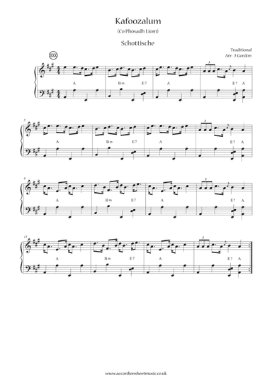 Kafoozalum (arr. Julia Gordon)