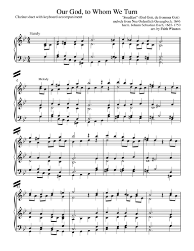 Our God, to Whom We Turn (arr. Faith Winston)