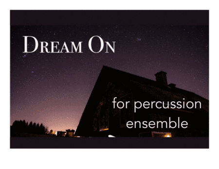 Dream On (arr. Ryan Jonker)
