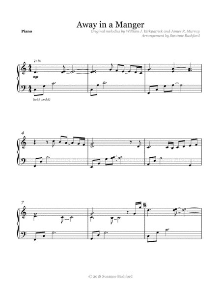 Away in a Manger (arr. Susanne Bashford)