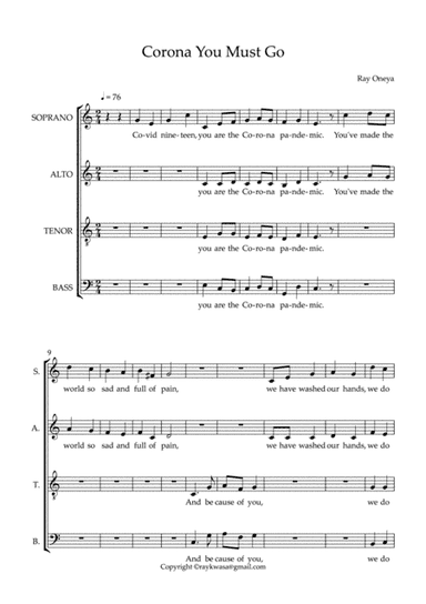 A prayer to God to let Covid-19 pass away