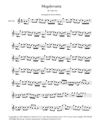 MEGALOVANIA (from Undertale) (arr. Kevin Busse)
