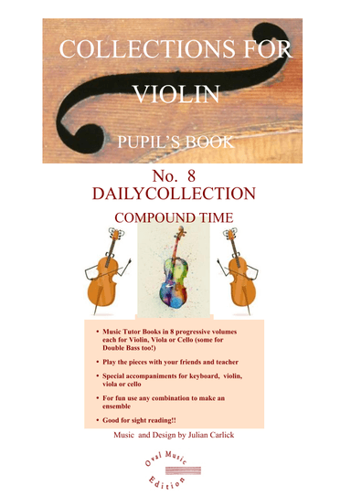 Daily Collection for Violin: Pupil Book - Volume 8 in Collections for Violin