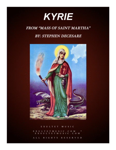 Kyrie (from "Mass of Saint Martha")