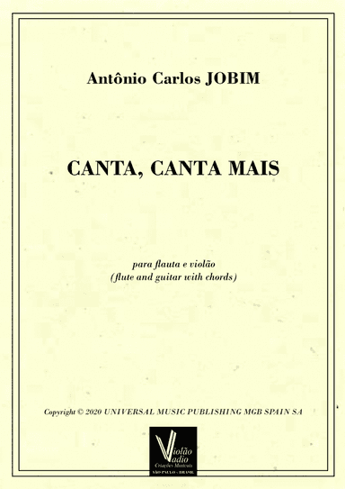 Canta, Canta Mais (arr. Bisdré Santos)