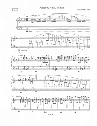 Rhapsody in D Minor