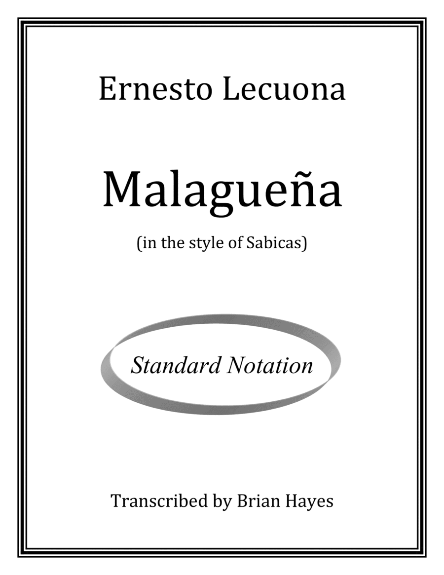 Malaguena (arr. Brian Hayes)