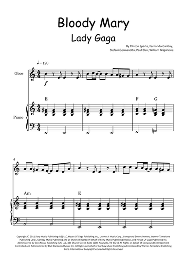 Bloody Mary (arr. Glauco Fernandes)