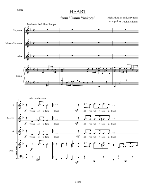 Heart (arr. Judith Hillman)