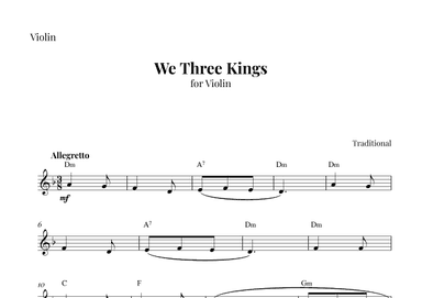 We Three Kings (arr. GDJ)