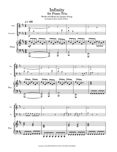 Infinity (arr. Ryan Ashley Nobles)